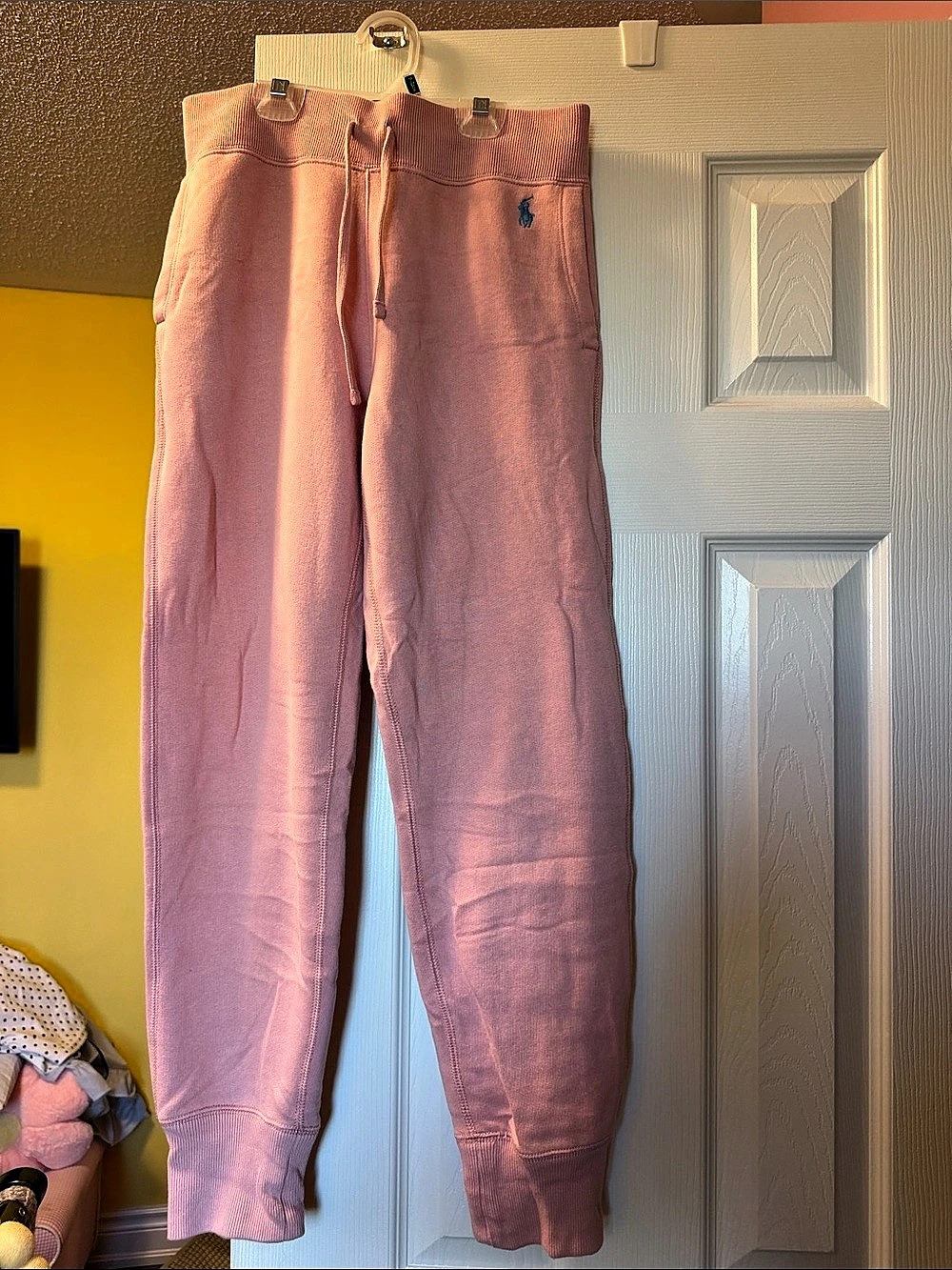 Polo Ralph Lauren Fleece Sweatpants Pink Joggers XS